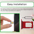 Red SIM Card Slot Replacement for iPhone XR, Single SIM Version Card Tray Holder Adapter with Waterproof Rubber Ring