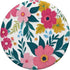 Colorful Blooming Flowers Floral Pattern PopSockets Standard PopGrip