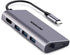 DEPZOL 8-in-1 4K, RJ45, 3 3.0 2018/2017/2016 USB C Hub, Type C Adapter Dock to HDMI Gigabit Ethernet PD Power Delivery