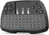 Miritz A3 Mini Keyboard with Touchpad -2.4GHz & Bluetooth Dual-Mode, 7-Clolor Backlit, Rechargeable,