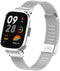HOPMC Stainless Protective Metal Frame and Steel Mesh Buckle Replacement Band for Redmi Watch 3 Strap