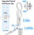 yAyusi 4 1 Magnetic Compact Mini Phone Selfie Stick, Mag-Safe in Small Portable Pocket Tripod for iPhone/Android