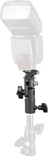 2Pack Anwenk Speedlite Mount Swivel Light Stand Bracket with Umbrella Holder for Nikon Canon Pentax Olympus DSLR