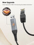 6.6FT, RJ45 CableCreation USB to Ethernet Cable USB to Internet LAN Network Cable, Gigabit Directly Connected