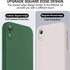 Vooii Upgraded Liquid Silicone Phone Case for iPhone XR, 6.1 inch, Green with Square Edges & Camera Protection