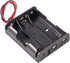 Aobao 6pcs AA Battery Holder Case Box with Leads Wires, 3 AA Battery Holder 3 X 1.5V 4.5V