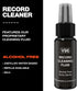 Ultimate Vinyl Record Cleaning Kit, Includes Record Cleaner, Velvet Brush, Microfiber Brush & Storage Pouch