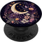 Boho Moon Phases Floral Aesthetic Chic PopSockets Standard PopGrip