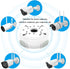 Junction Box Mount Bracket (Metal Aluminum & Waterproof), Universal for Bullet Security Camera, Compatible with Solar