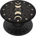 PopSockets Standard PopGrip Black Sun and Moon Phases Astrology Space Stars