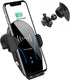 Car Charger - 7.5W 10W 5W Fast Charging Auto Clamping Phone Mount for iPhone 14 13 12 11 Pro, S22 Ultra