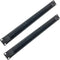 JINGCHENGMEI 2 Pack-1U Brush Panel 19-inch Rack Mount Disassembled Cable Management Panel with