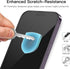 JETech Full Coverage Screen Protector for iPhone 14 Pro Max 6.7-Inch, Black Edge Tempered Glass Film, HD Clear,