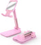 HZZADZXW Cell Phone Stand, Adjustable Angle and Height Cell Phone Holder for Desk,