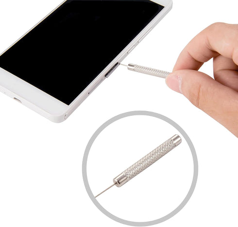 Mimalexin 6PCS SIM Card Removal Tray Eject Tools, Needle Opening Ejector, SIM Card Tray Eject Pins Compatible with All
