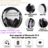 Adult Noise Cancelling Headphones, Wireless Bluetooth Foldable Over Ear Headphones with Microphone and Deep Bass for