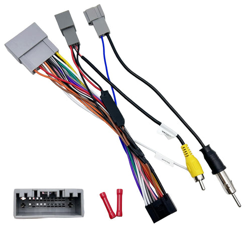 16-Pin Android Aftermarket Radio Wiring Harness Adapter for Honda Odyssey 2013-2020 (Except
