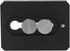 Haoge HQR-SC Quick Release Plate for Sachtler Video 14II, DV 2, DV 4, DV 6, DV 8, DV 8/100, DV10 3+3, DV10 5+5, FSB6T,