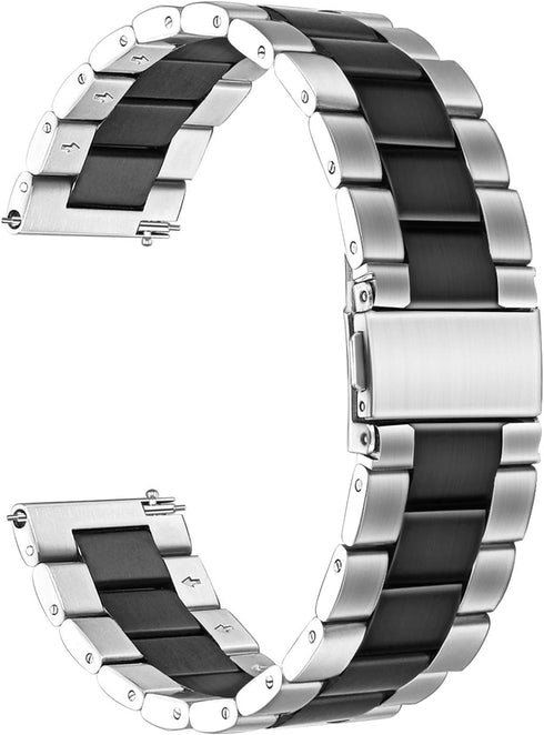 EIGIIS Military Smartwatch Straps, Stainless Steel Replacement Straps for VALYV K22/EIGIIS K22/GUCABE Smart Watch