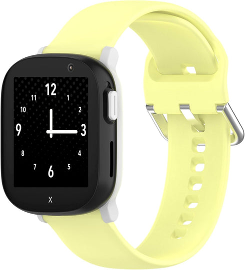 4Pack Silicone Watch Bands Compatible with XPLORA X6 Play Kids Smartwatch, Fit 4.7"-6.8" Wrist