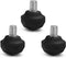 Manbily Universal Tripod Rubber Foot Spike, Anti-Slip 3/8" Rubber Feet for Camera Tripods