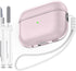 Airpods Pro 2nd/1st Generation Case Cover, Compatible with USB C Charging Port, Clear Soft Transparent Shockproof Case