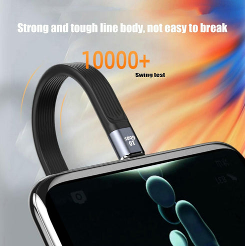 USB C Cable Short 0.4ft, MFi Certified Lightning Cable for 30W Fast Charging, Compatible with iPhone 14/14 Pro/13/12/11