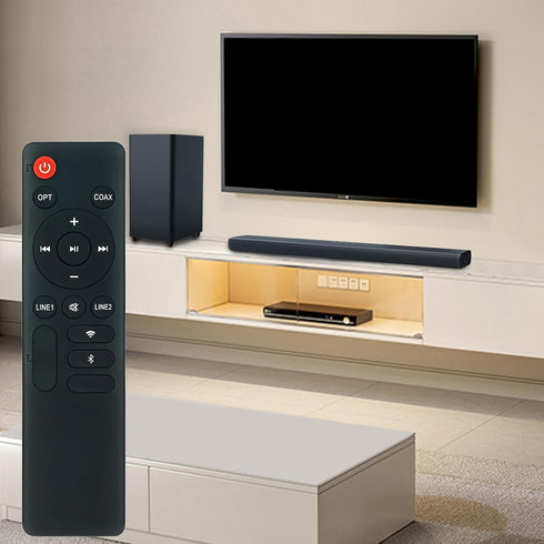 ZdalaMit Commander S1000W 2.0 RC1000W Replacement Remote Control Compatible with Edifier Audiophile Active Bookshelf