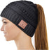Womens Gifts for Christmas Stocking Stuffer Bluetooth Beanie Women: Ponytail Beanie Bluetooth
