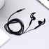 Wired Earbuds with Microphone, Volume Control Earphones for Workout Sports Exercise Jogging Gym, Compatible with