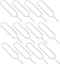 LALAFINA 500pcs Sim Ejector Pin and Sim Tray Extraction Tool for Smartphones