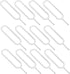 DOITOOL 500pcs Sim Card Tray Eject Pins Universal Sim Extractor Tool for