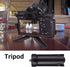CCYLEZ Camera Tripod Stand Mount, Compact Desktop Tabletop Stand Mini Tripod Black, Portable Mini Tripod Stand Mount