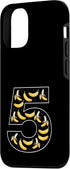5th Birthday 5 Year Old Banana Boys Girls 12/12 Fruit Case for iPhone Pro