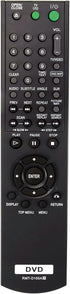 RMT-D155A Replaced Remote for Sony CD DVD Player Models - DVP-NC625, DVP-NC665P, DVP-NC85H