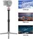 Tripod Center Column Extension Extender Telescopic 2 Section Pole Rod for Photo Studio Monopod Camera DSLR
