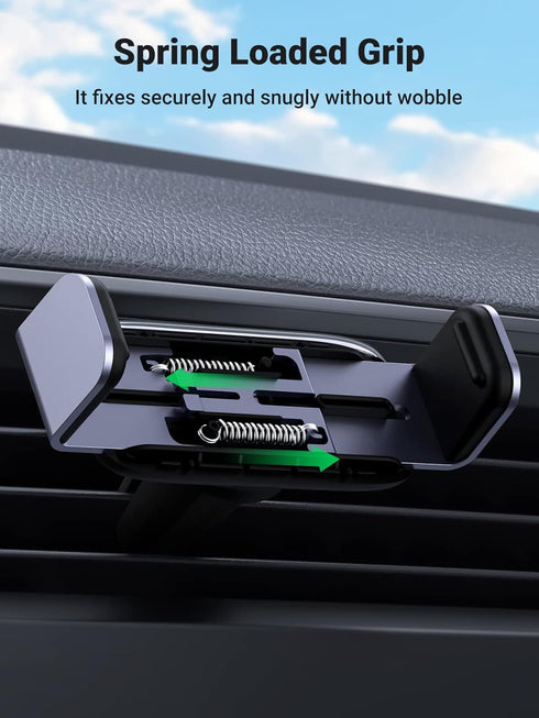 UGREEN Car Vent Phone Mount, Air Vent Clip Holder Compatible with iPhone 15/14/13/12 Pro Max & More