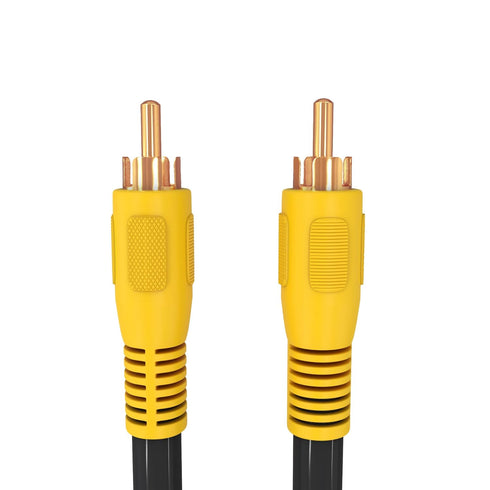 Cmple RCA Subwoofer Cable, 3 ft Digital Coaxial Audio Cable, Male to Male
