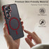 Magnetic Case for Samsung Galaxy S24+ Plus 5G, Color Match Cover, Compatible with MagSafe, Anti-Slip TPU Edge