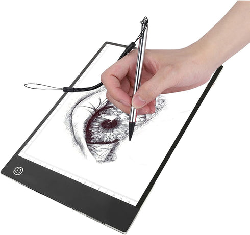 Touch Pen with Spring Rope, Resistive Hard-tip Pen with Anti-Lost Spring Rope for POS, PDA, Car Navigator (Silver)