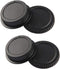 Front Body Cap & Rear Lens Cap Cover Compatible for Canon T8 T8i T7 T7I T6 T6i SL3, 90D 80D 77D 70D 7D 6D Mark II/I, 5D