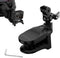 PULUZ Motorcycle Helmet Chin Clamp Mount for GoPro, 360° Adjustable Ball Head Quick Release Chin Clip