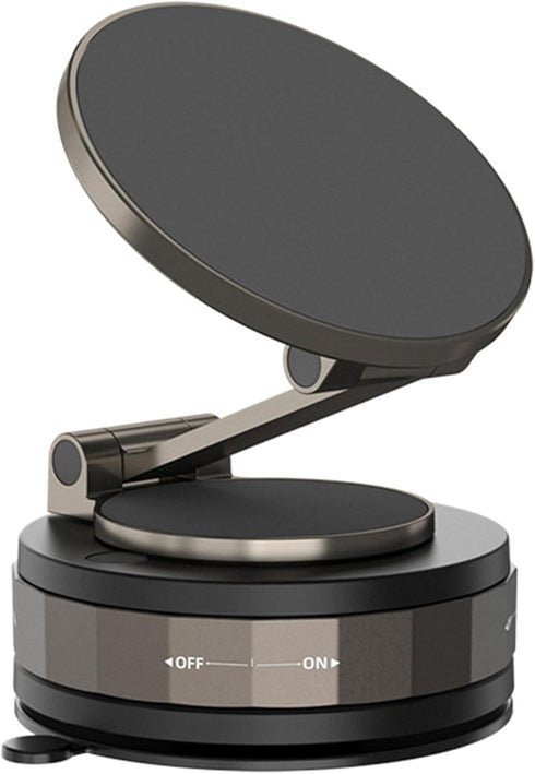 LENOLL Magnetic Phone Holder for Car, 180 Rotation Suction Cup Dashboard Mount,Universal Cell