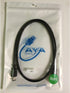 AYA FireWire Cable 3Ft (3 Feet) IEEE-1394b 9pin-6pin 800/400Mbps for Windows, Mac, Sony iLink