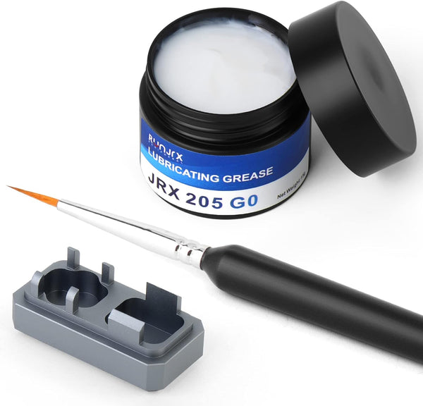YIMAGUJRX RUNJRX Keyboard Switch Lube Kit JRX 205G0 0.53oz/15g, Switch Opener and Lube Brush for MX Cherry Panda Kailh
