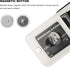 KIHUWEY Compatible with iPhone 13 Pro Case White - Wallet with Credit Card Holder, Premium Leather Magnetic Clasp
