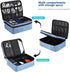 11 inch) Travel Electronics Organizer, Waterproof Cable Organizer Bag for Electronic Accessories Double Layer Large