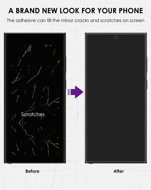 Akcoo S22 3 Pack, Set, 9H Matte Screen Protector for Samsung Galaxy Ultra - Tempered Glass UV Anti Glare