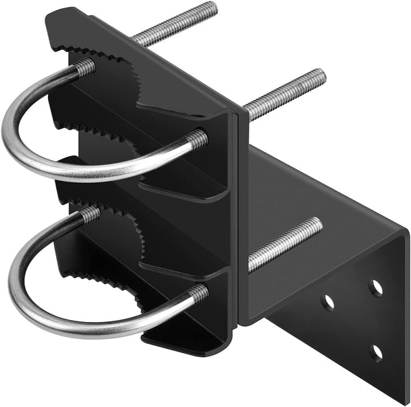 EXDLBFU Antenna Mount Outdoor Antenna Pole Mast Mount Bracket- Heavy Duty Steel with