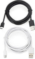 Smays Alexa Cable Replacement for Dot 1st Gen & 2nd Gen, 6 ft USB-C & Micro-USB Charger Cord, 2-Pack for Car Auto
